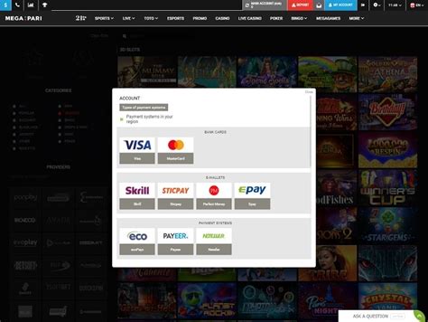 Megapari Online Casino Review .
